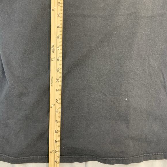 Vintage Logo Athletic Detroit Red Wings T-Shirt Mens L Black Made in USA - Picture 7 of 8